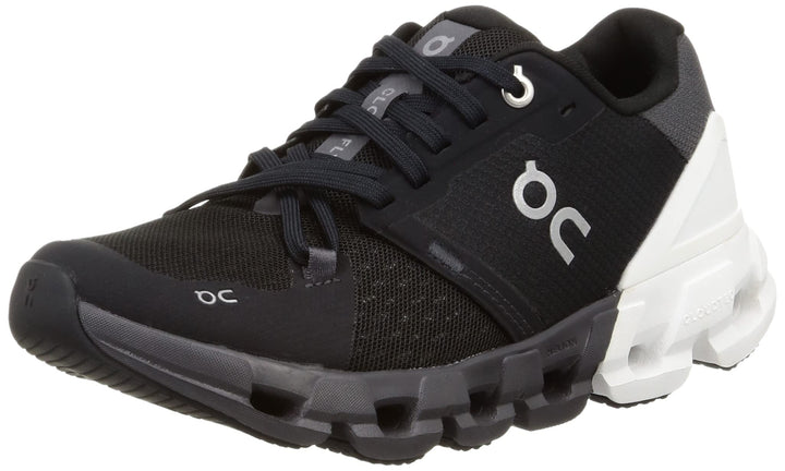 ON Herren Cloudflow Sneaker 37 EU Schwarz Weiss, 37 EU Schwarz Weiss