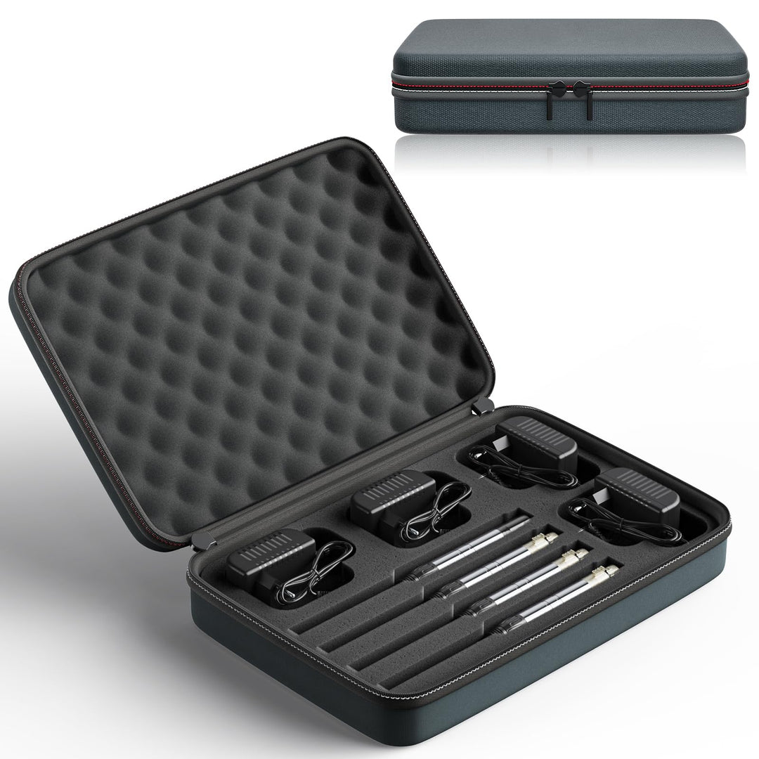 UKing Wireless DMX Controller mit Boxen, Wireless DMX512 Transmitter/Empfänger LED Lighting Controll