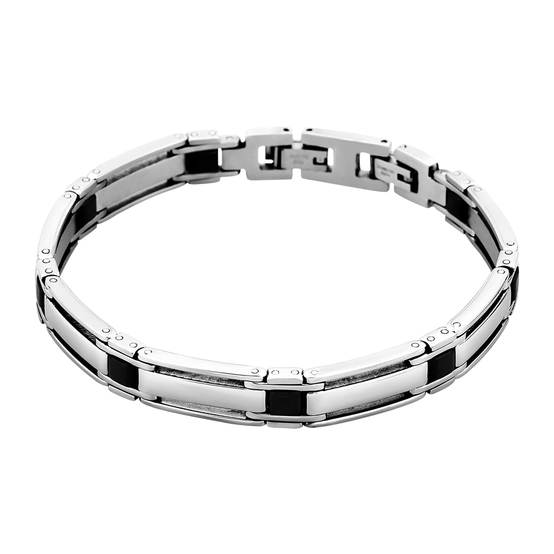 LOTUS STYLE Armband LS1575-2/1 Men In Black Edelstahl 212.00 mm für Herren