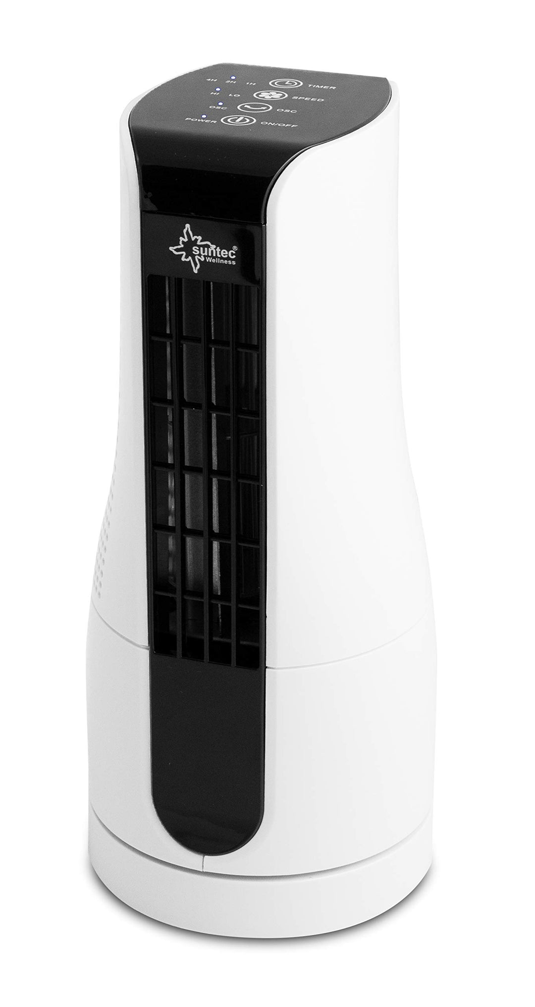 SUNTEC Tischventilator CoolBreeze Sensation, Timer Leise 16 Watt | Tisch Ventilator 2 Stufen, Tragba