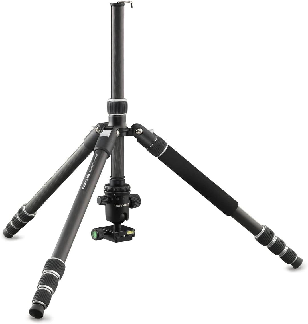 CULLMANN - 52347 - NANDO - 560MC RB8.5 - Stativ - Carbon - Reisestativ - Leichtgewicht - Schnellspan