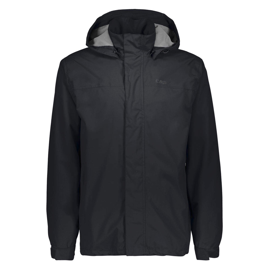 CMP Herren Hoodie Button Rain Jacke Regenjacke Hardshelljacke XL Anthrazit, XL Anthrazit