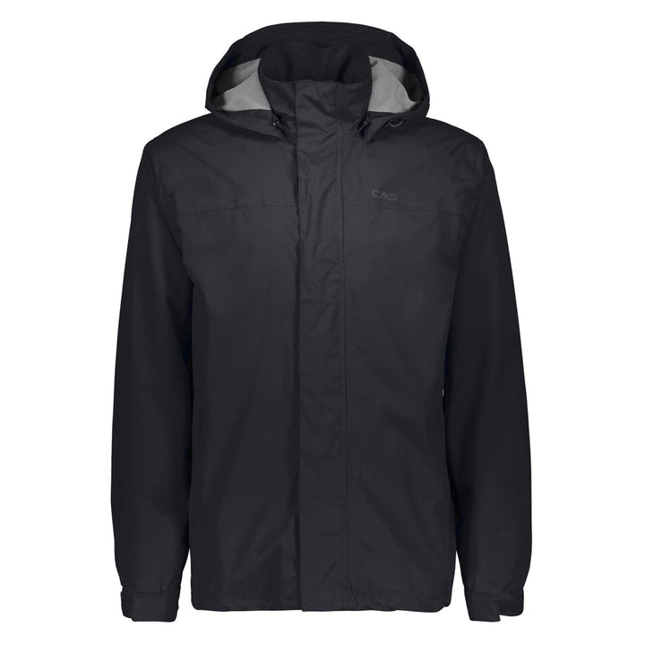 CMP Herren Hoodie Button Rain Jacke Regenjacke Hardshelljacke XL Anthrazit, XL Anthrazit