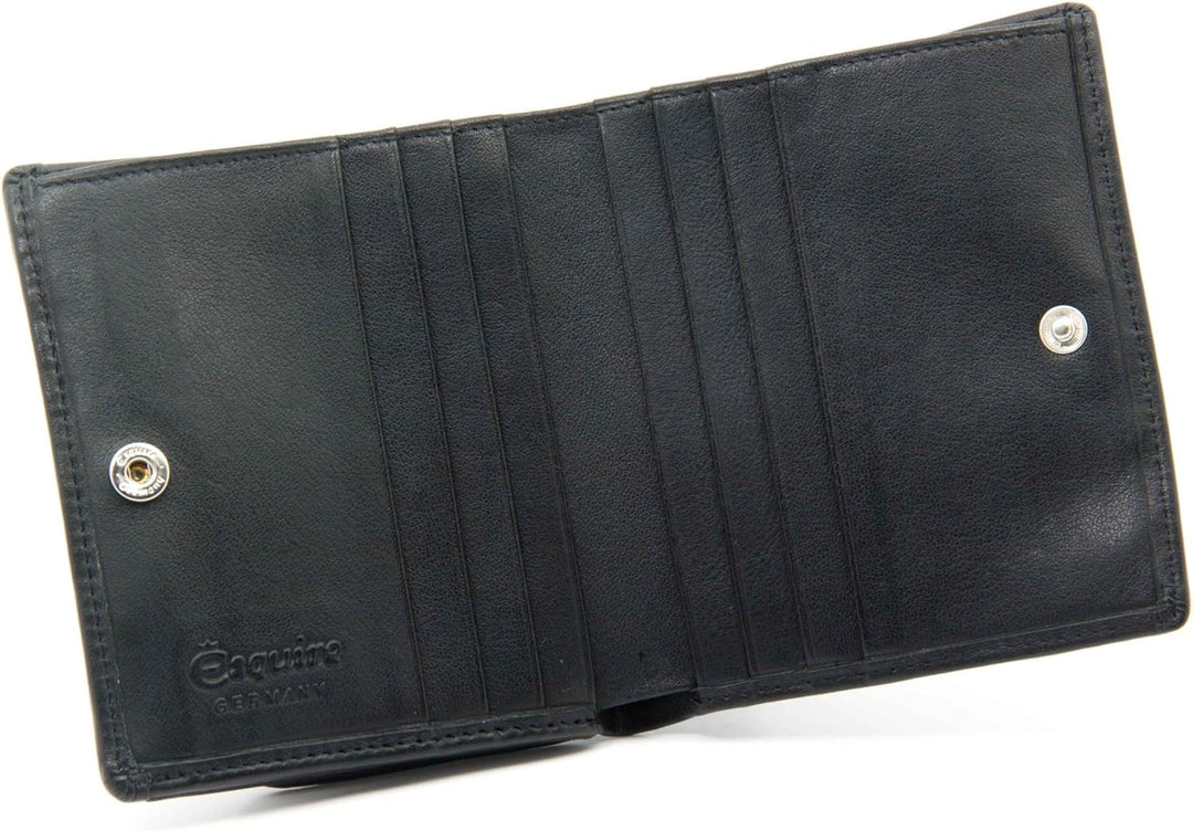 Esquire Münzbörse Logo Schachtelbörse Schwarz 003910