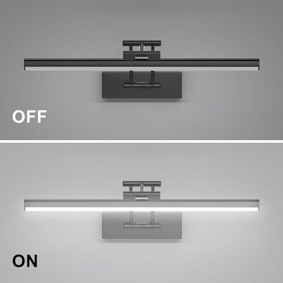 Klighten LED Spiegellampe Bad 70cm, Drehung Spiegellampen Spiegel für bad IP44, Spiegelleuchte Badez