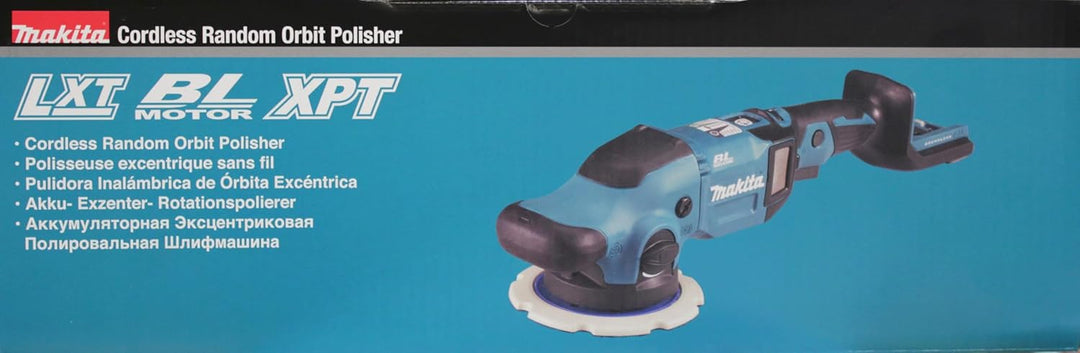 Makita DPO500Z Akku-Exzenterpolierer 18 V (ohne Akku, ohne Ladegerät)