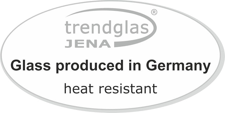 Trendglas Jena Käseglocke mit Bambusunterteller, 17 cm