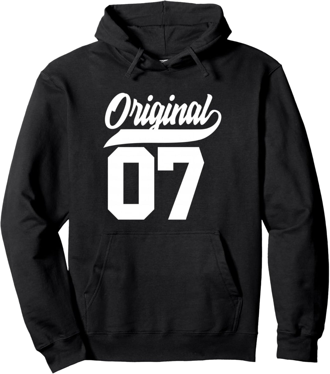 16.Geburtstag Original Junge Mädchen Vintage Jahrgang 2007 Pullover Hoodie