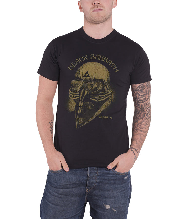 Bravado Herren T-Shirt Black Sabbath - US Tour '78, Schwarz, XXL