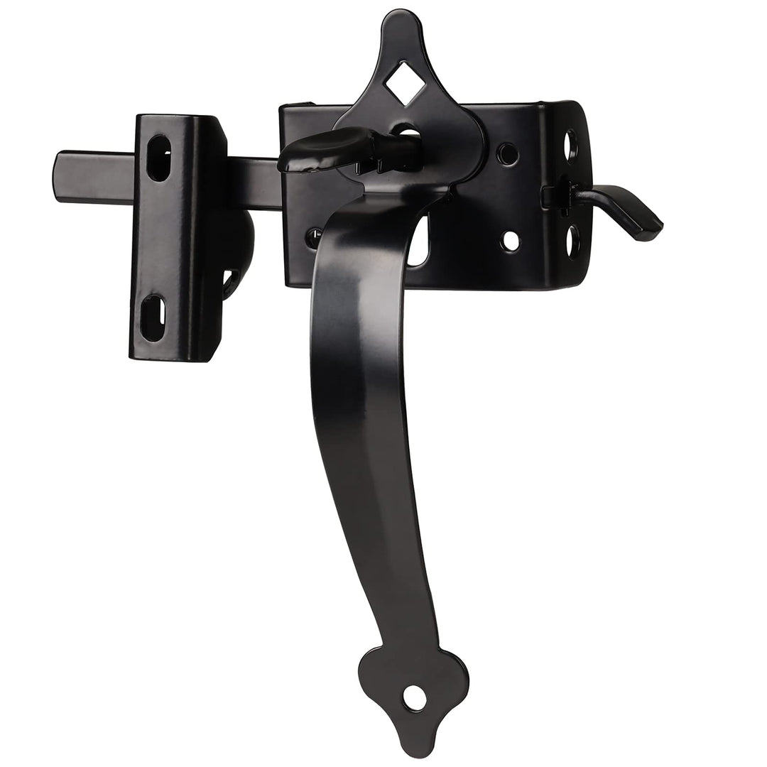 Torriegel, Daumenriegel Hardware, Torriegel für Holzzaun, Schwerlast, selbstsichernde Riegel mit 8 Z