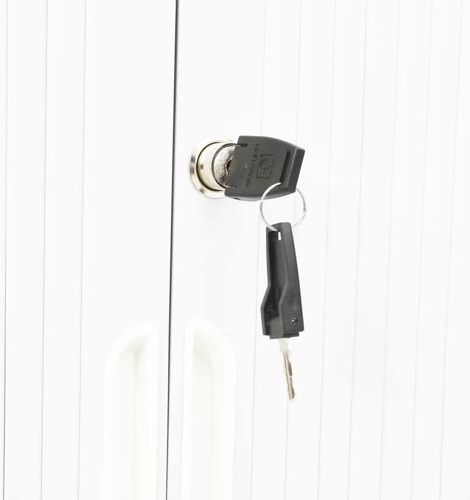 Aktenschrank mit Schiebetüren, abschliessbarer seitlicher Aktenschrank mit 3 Ebenen für Briefe im A4