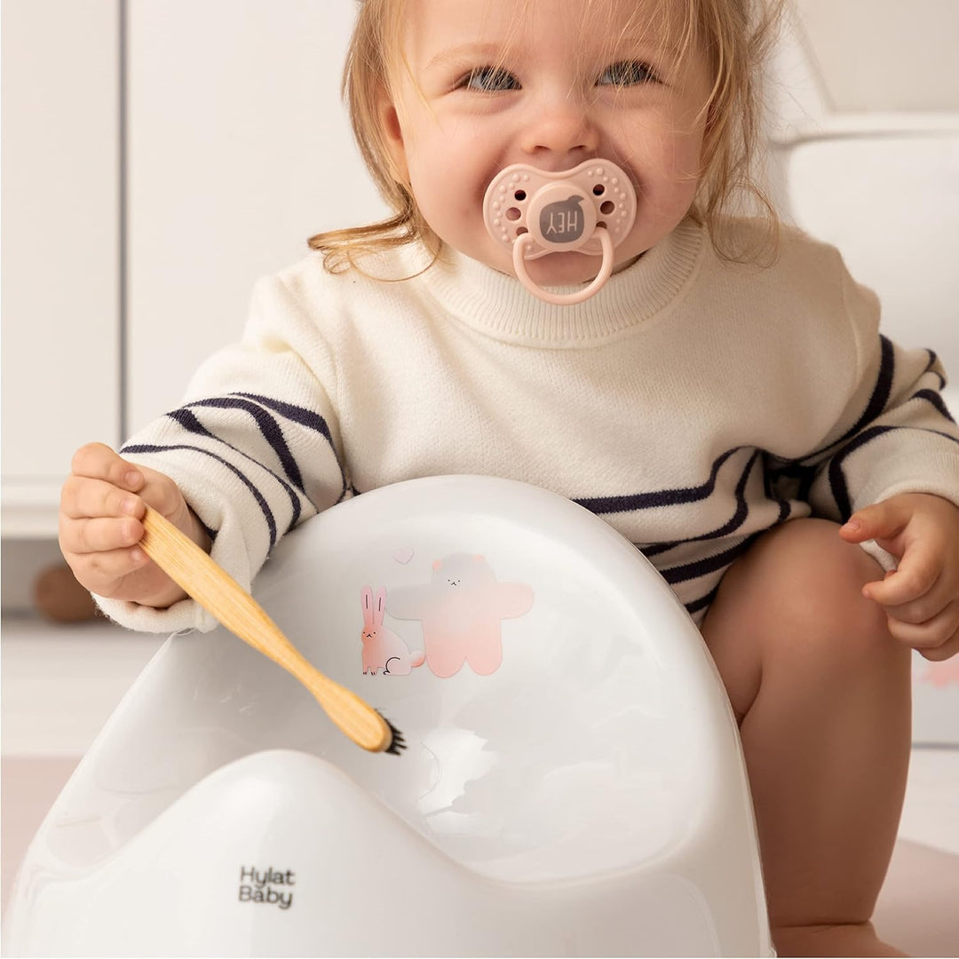Hylat Baby 3in1 Töpfchen-Set für Kinder - Toilettensitz, Tritthocker & Töpfchen - Kindertoilette für
