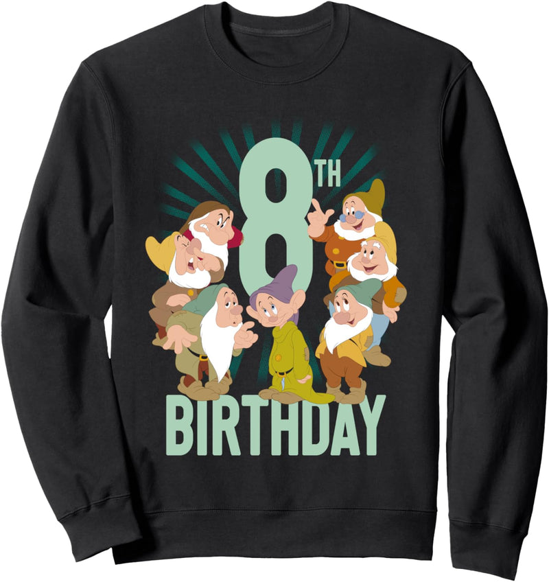 Disney Snow White Seven Dwarfs Eighth Birthday Sweatshirt