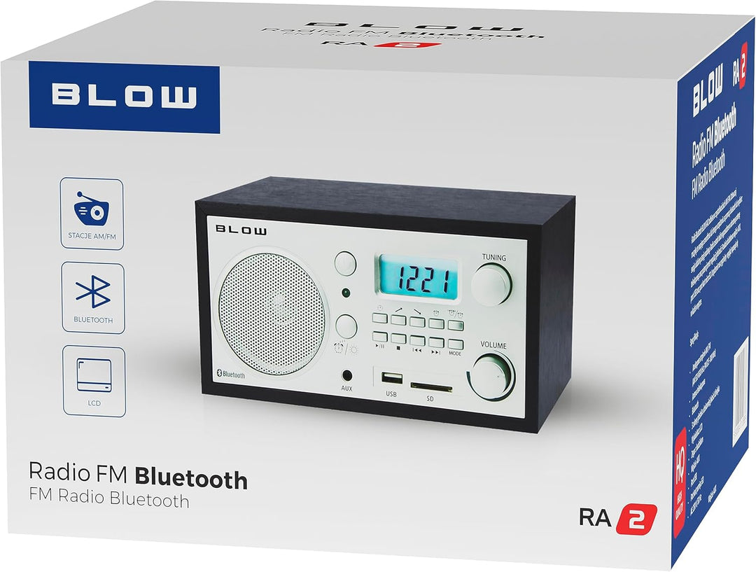 Tragbares Radio Analog AM/FM BLOW RA2