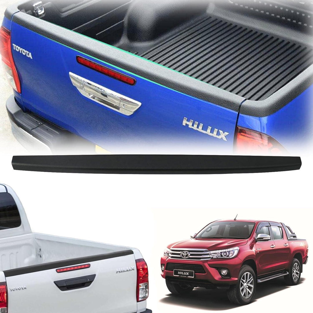 JHCHAN Heckklappenschutz Ladekantenschutz Stossstangenschutz für Toyota Hilux 2015-2020 Invincible G