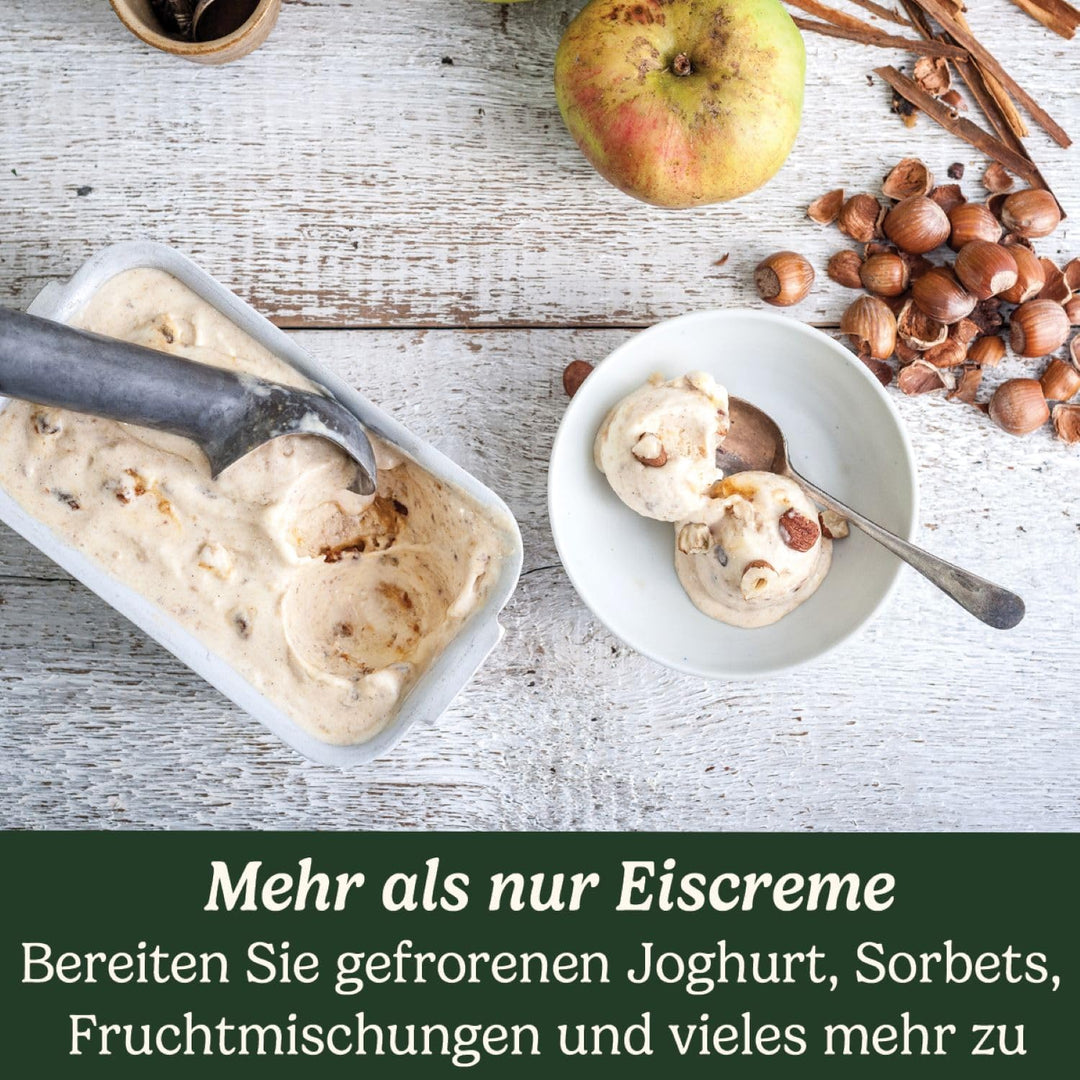 Cuisinart Eismaschine Ice Cream Deluxe, 2 L Fassungsvermögen, Edelstahl, ICE30BCE 1x 2L Uno Cream Si