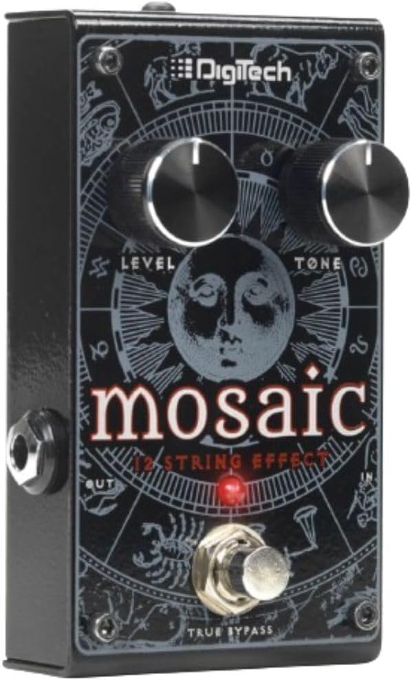 DigiTech Mosaic Polyphonic 12-Saiter-Effektpedal für Gitarren