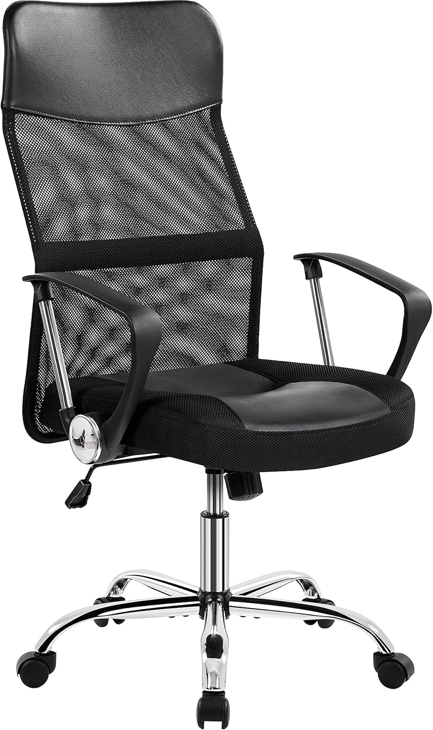 Yaheetech Bürostuhl, ergonomischer Schreibtischstuhl, Computerstuhl, 360° Drehstuhl, chefsessel mit