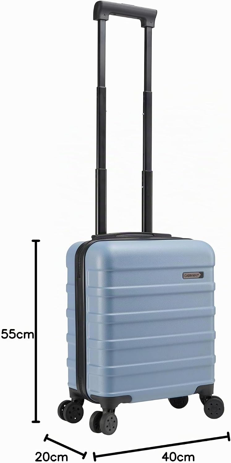 Cabin Max Anode 30L 45x36x20 cm Handgepäck Koffer – leicht, Hartschale, 4 Räder, Leichtes Handgepäck