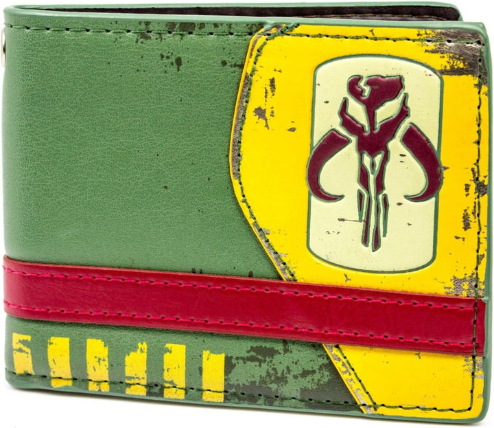 Star Wars Mandalorian Grün Portemonnaie Geldbörse