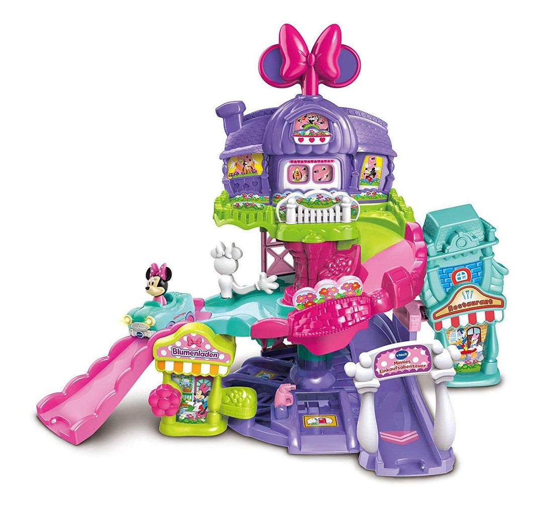 VTech Baby Tut Tut Baby Flitzer - Minnies Einkaufsabenteuer – Interaktives Spielzeug mit der Origina