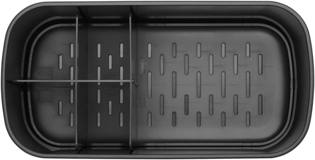 Brabantia Renew Collection Badezimmer-Caddy, Kunststoff, Dunkelgrau, Einheitsgrösse, Dunkelgrau