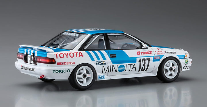 Hasegawa 020515 1/24 Minolta Corolla Levin AE92 1988 JTC, Mehrfarbig