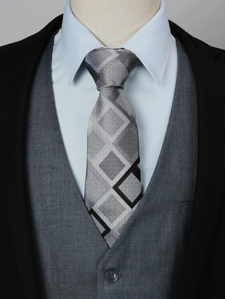 Enlision Anzugweste für Herren Formelle Einfarbige Weste Hochzeit Elegant Anzugwesten Business Weste