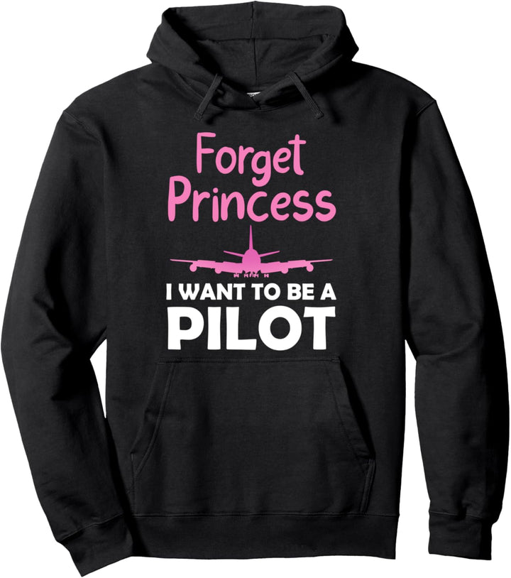 Zukunft Pilot Kunst Für Frauen Mädchen Flugzeug Flieger Flugzeug Pullover Hoodie