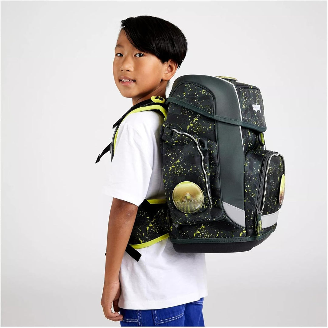 ergobag Unisex Kinder Cubo Tasche Einheitsgrösse Mähdreschbär, Einheitsgrösse Mähdreschbär