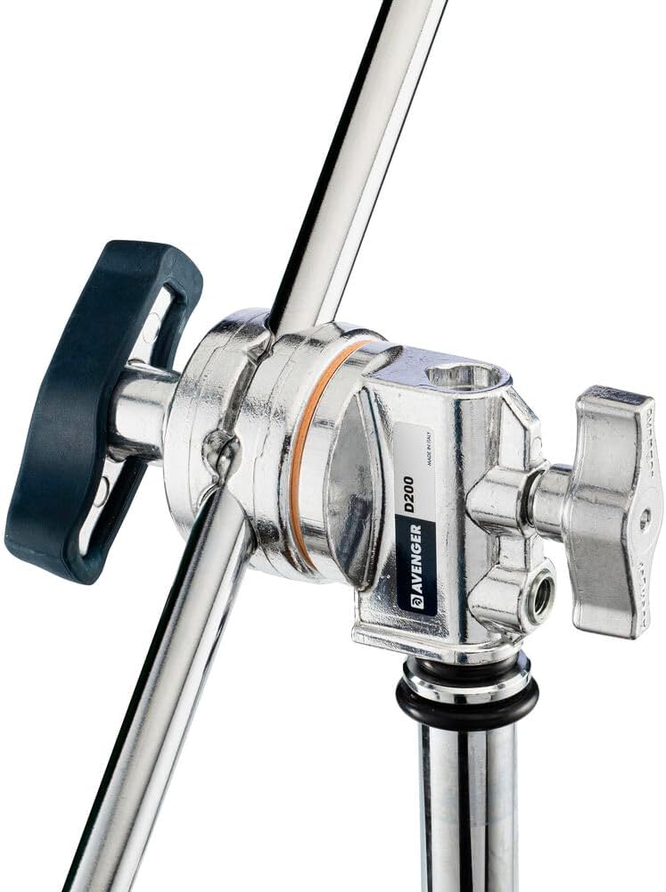 Manfrotto D200 - Stativzubehör (Silber, 90 mm, 60 mm, 18 cm, 550 g, Aluminium)