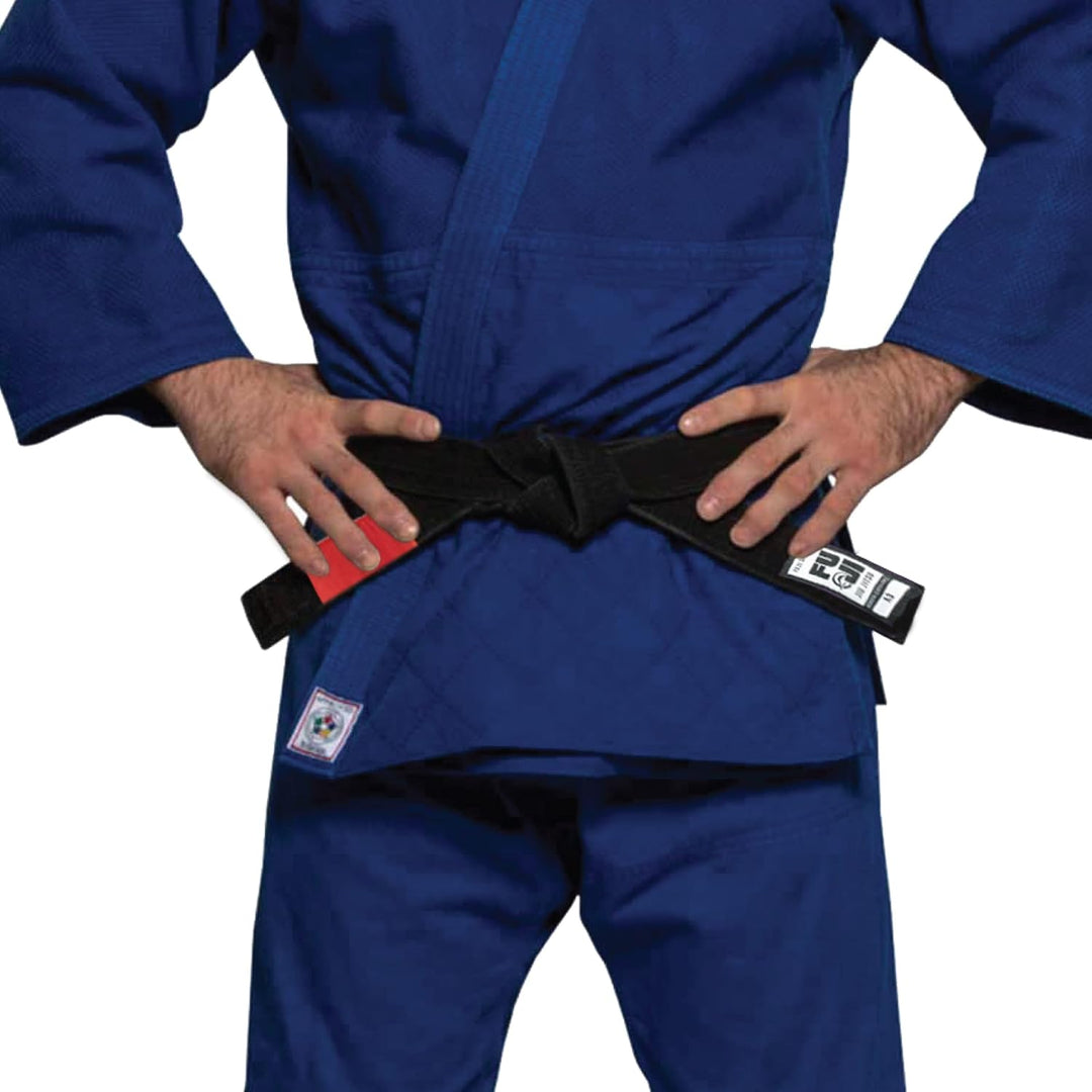 FUJI Unisex Fuji Premium Pearl Weave Belt, Black BJJ GI Gürtel A2 Schwarz, A2 Schwarz