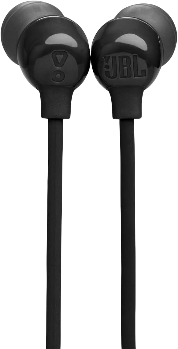 JBL Tune 135BT Bluetooth Wireless In Ear Kopfhörer mit 3 Tasten Mikrofon/Fernbedienung und Flachkabe