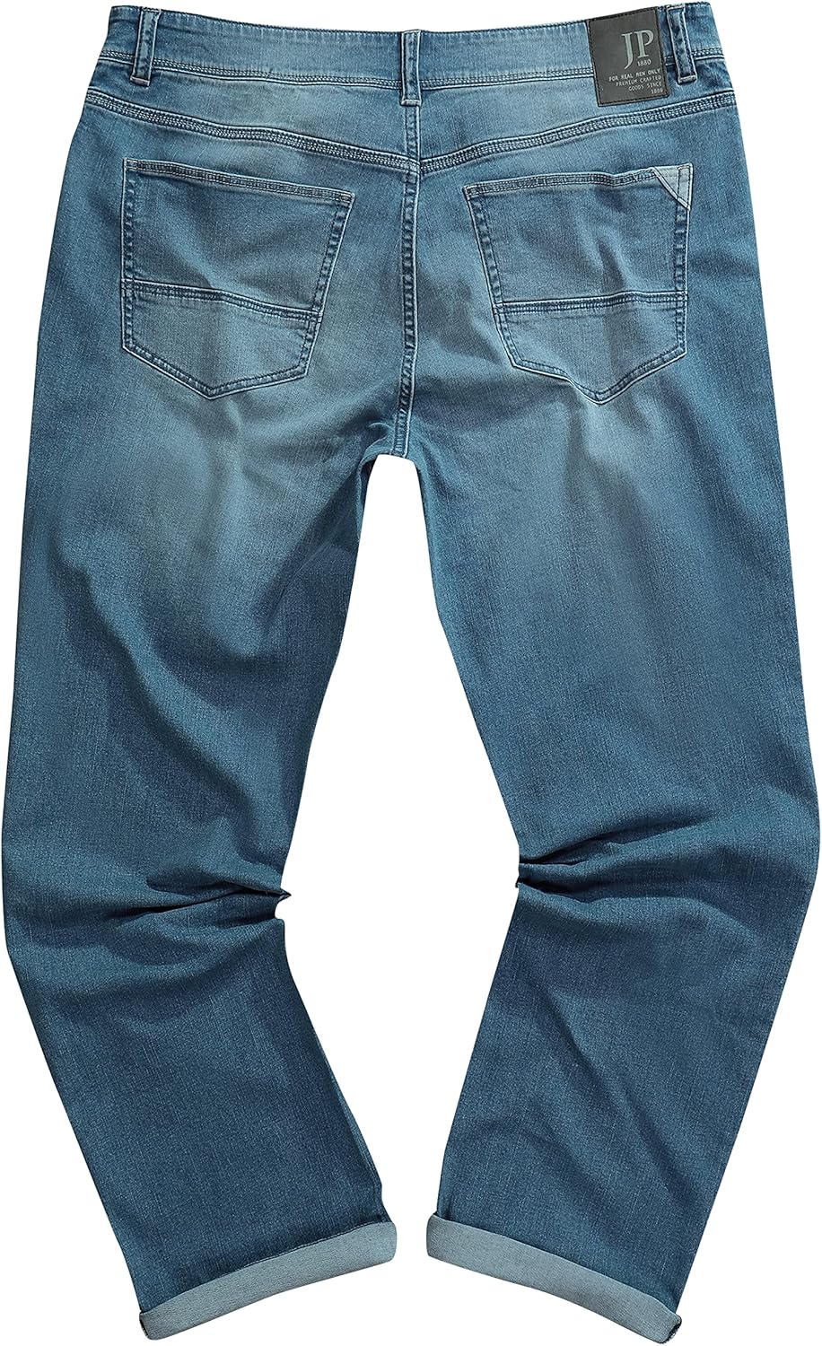 JP 1880 Herren Jeans Lightweight Jeans 5-Pocket, Regular Fit, Bauchfit 54 Blue Denim, 54 Blue Denim