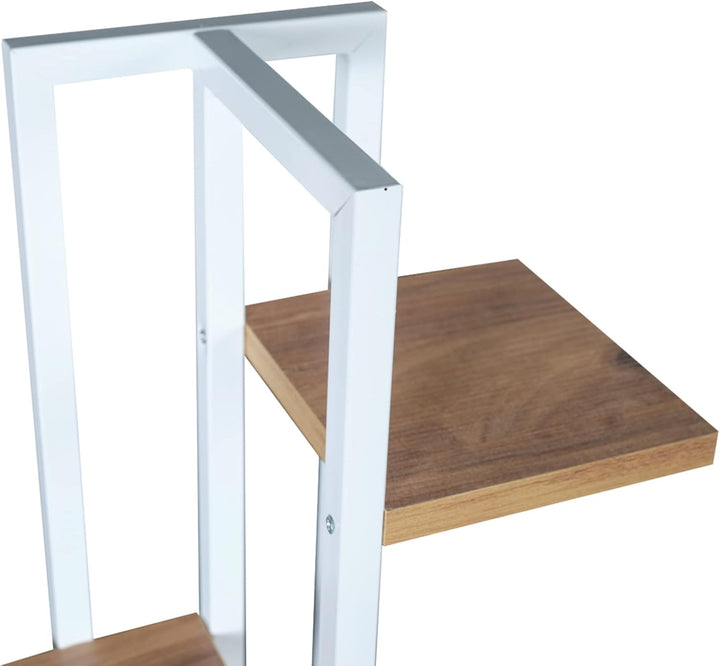 [en.casa] Blumenständer Tohmajärvi 6 Ebenen Blumenregal 120 x 34 x 21 cm Pflanzenständer Indoor Pfla
