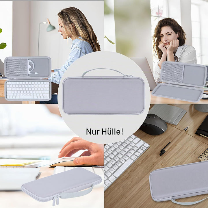Lebakort Hart Schutz Hülle Etui Tasche für Apple Magic Mini Keyboard | Hartschale, kratzfest, schmut