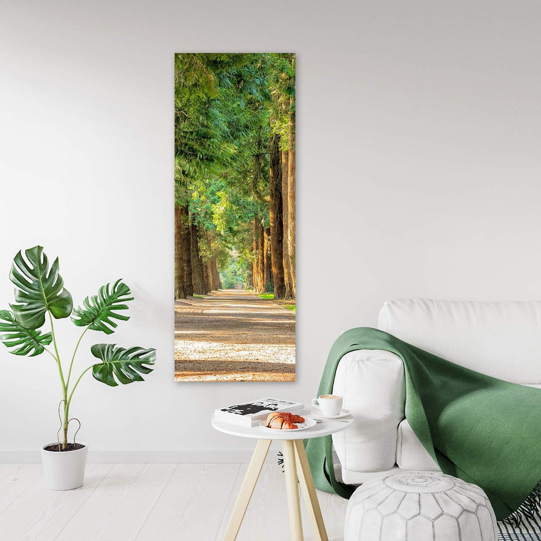 Wandbild XXL Landschaft Deko Kunst Bilder Natur Grün 60x150 cm M14622 60x150 cm, M14622 60x150 cm