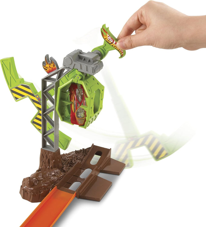 Mattel Hot Wheels Trackset 4 - Claw Escape, inkl. 1 Auto
