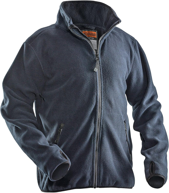 Jobman Fleecejacke 5501 Marineblau Gr. XL Marine XL, Marine XL