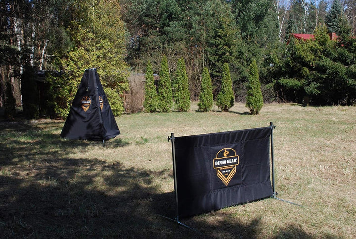 Dingo Gear Sprunghürde für das Hundetraining Höhenverstellung auf 1 Meter, Breite 1 Meter, Hindernis