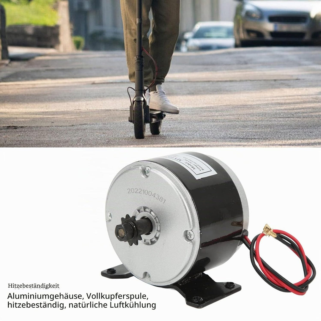 Wisecoco Gebürsteter Elektromotor, 24V 250W Elektrofahrrad, Gebürsteter Motor, Elektroroller, Hochge