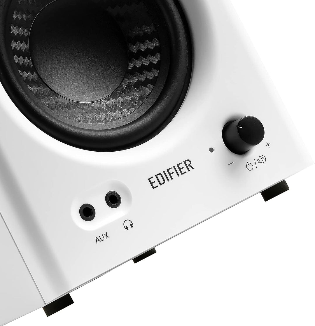 Edifier MR4 kompakte 2.0 Studiomonitore (42 Watt) mit Class-D Verstärker und Zwei wählbaren Klangmod