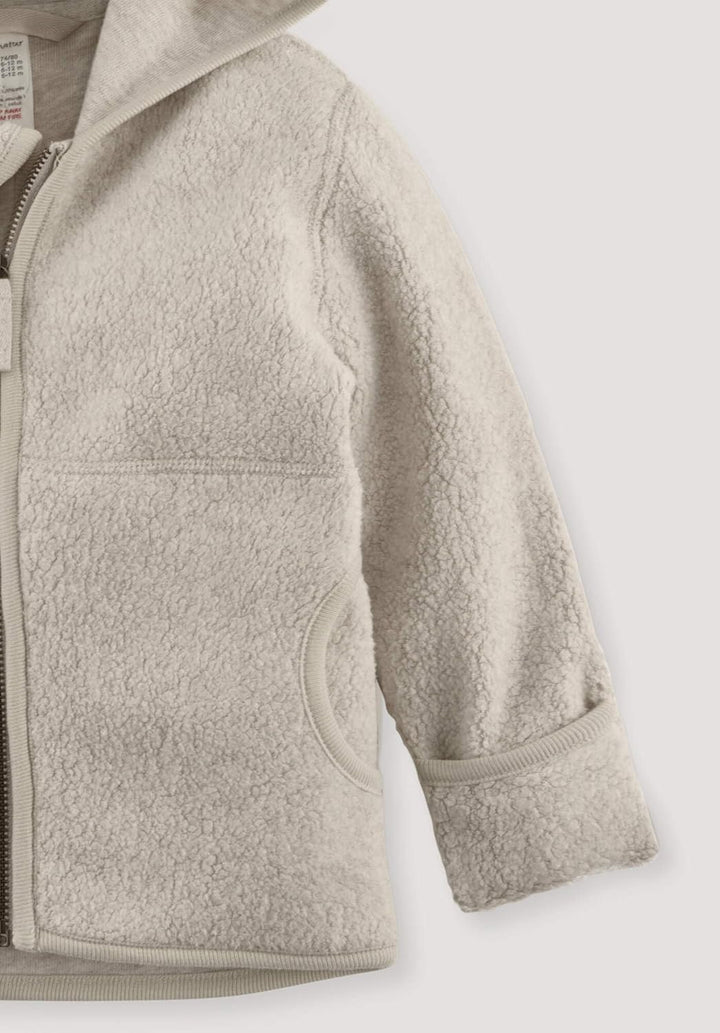 hessnatur Fleece-Jacke Mädchen und Jungen unisex aus reiner Bio-Baumwolle | nachhaltig und fair herg