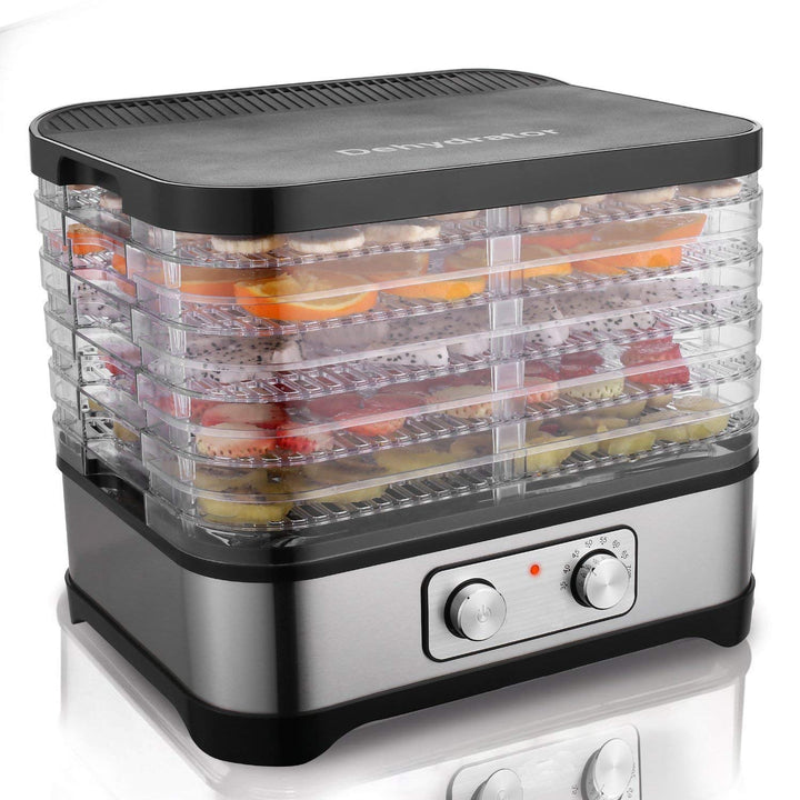 Hopekings Dörrgerät für Lebensmittel, 5 Etagen, Dehydrator für Obst und Gemüse, 250 W, einstellbarer