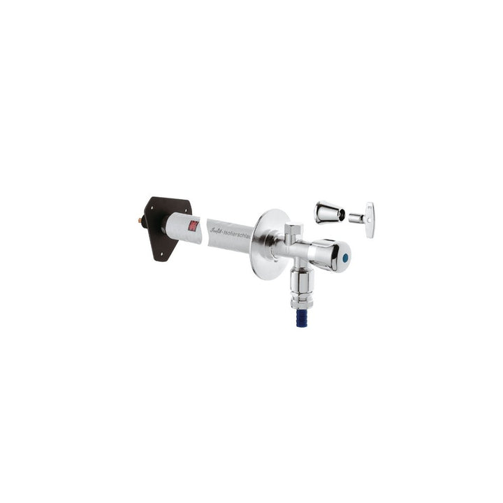 GROHE Eurotec-Bausatz Aussenwandventil (Verdrehschutz, mit Sicherungseinrichtung Typ HD, 170 - 500 m