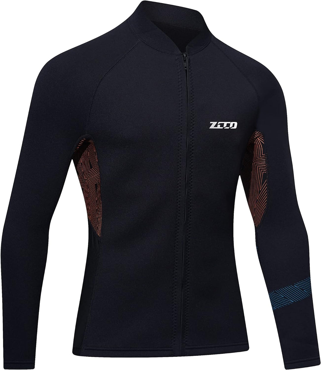 ZCCO Neoprenanzüge Top Jacke 1,5mm Neopren Anzüge Frauen Männer Neoprenanzug Jacke Langarm Tauchen T