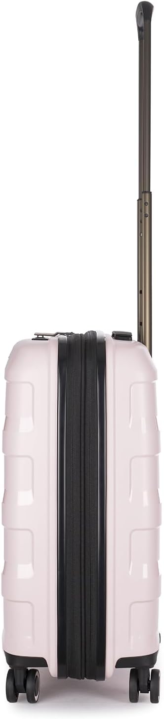 Stratic Straw + Hartschalen-Koffer Trolley Handgepäck Koffer klein Reisekoffer, nachhaltig, 4 Rollen