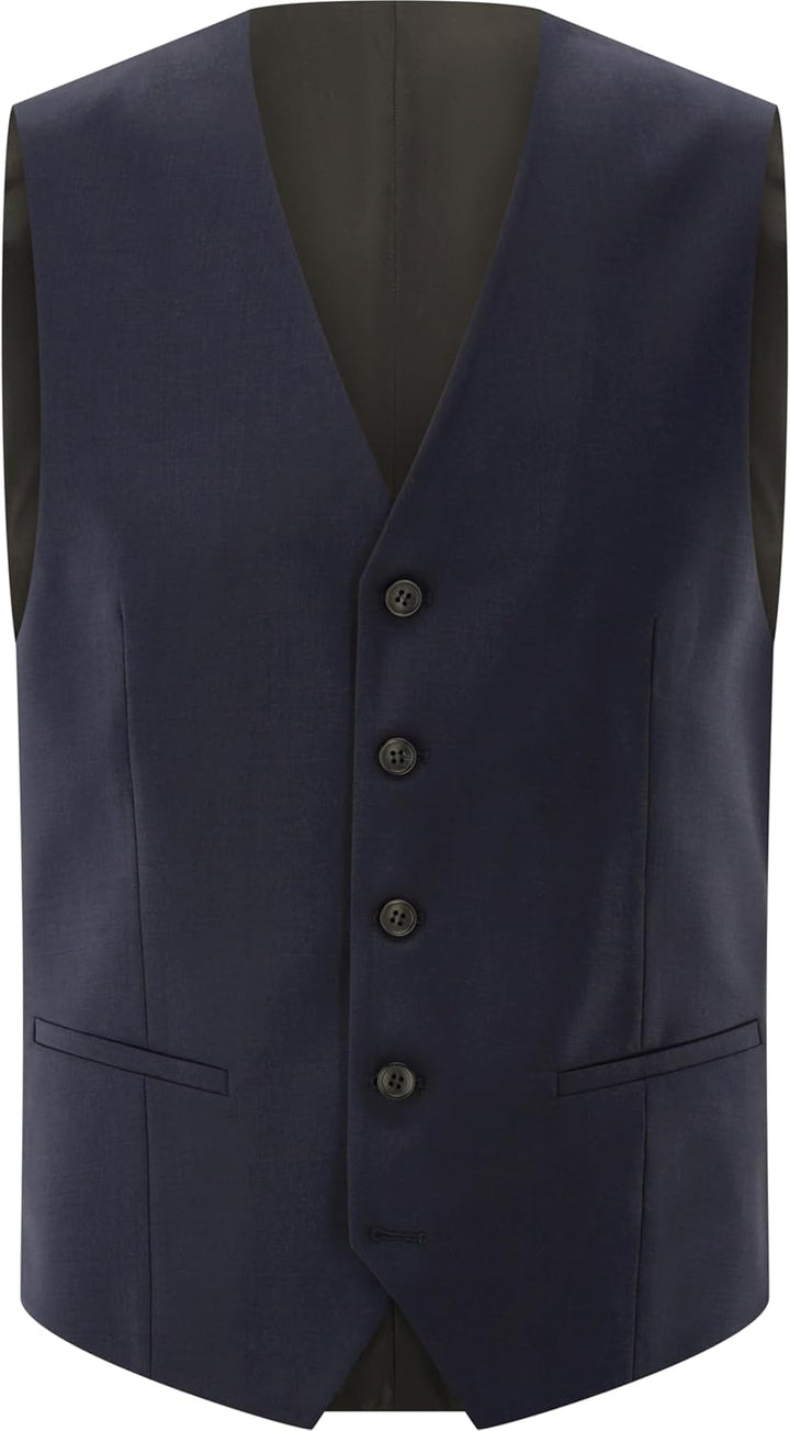 CG CLUB of GENTS Herren Carlton Anzugweste 48 Blau, 48 Blau
