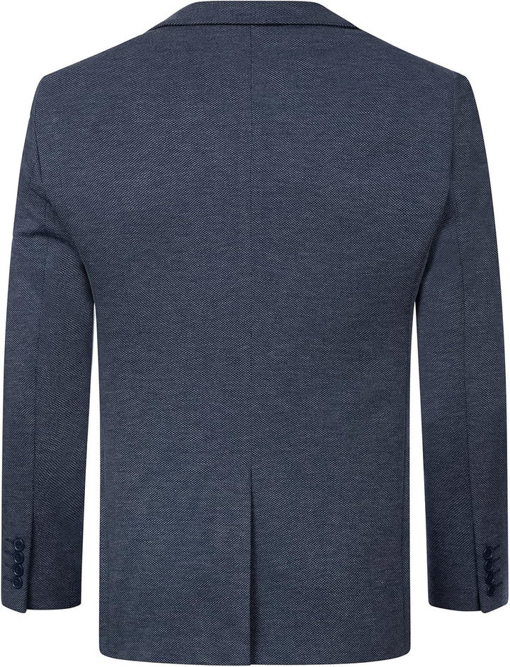 Indumentum Herren Sakko Blazer IJS-102 3XL Dunkelblau, 3XL Dunkelblau