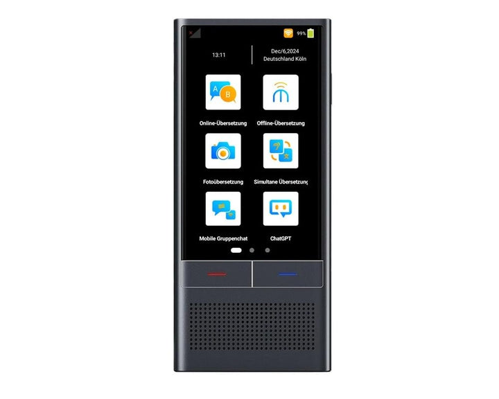 W1 AI Translator multifunktionaler elektronischer Sprachübersetzer neuer Generation (W1 Z6), W1 Z6